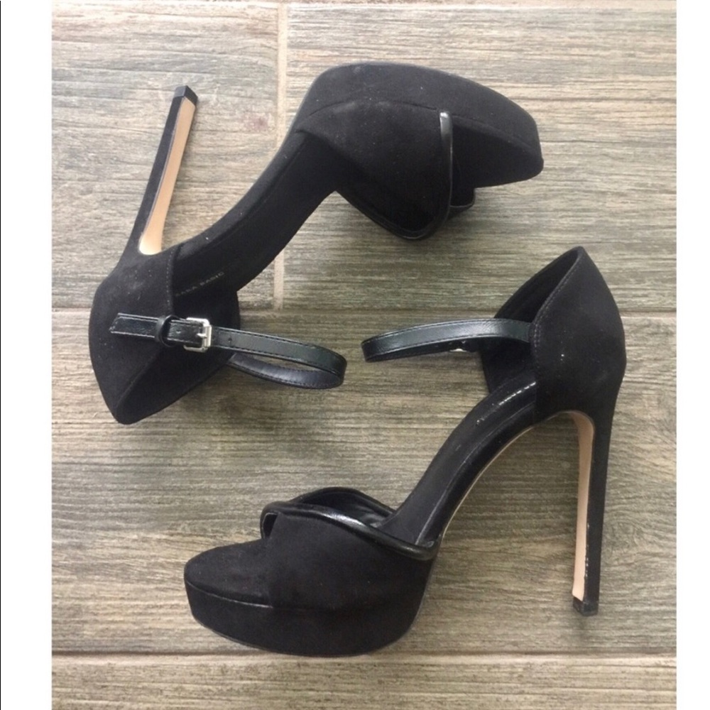 💜Zara Platform Heels 8 38